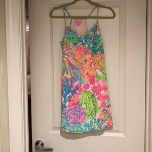 XS Lilly Pulitzer Lover’s Coral Dusk Dress